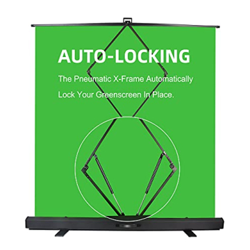 FUDESY Large Green Screen - Collapsible & Portable Backdrop