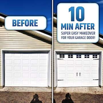 Magnetic Garage Door Windows for Easy Curb Appeal