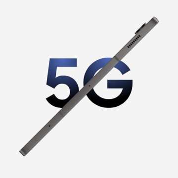 SAMSUNG Galaxy Tab S9 FE Wi-Fi/5G (AT&T) 10.9” 128GB Android Tablet, IP68 Water- and Dust-Resistan...