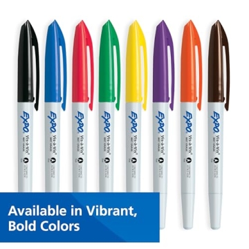 Vibrant EXPO Vis-a-Vis Wet Erase Markers - 8 Count Set