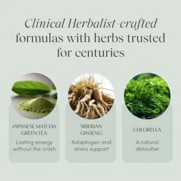 Apothékary Slay All Day Japanese Matcha Powder, Supports Energy, Focus, & Stress Relief, Herbal Supplement, Sugar Free, Gluten Free, Vegan, Plant Based