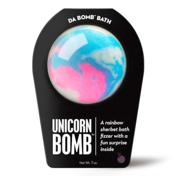 Da Bomb Bath Unicorn Bath Bomb, 7oz