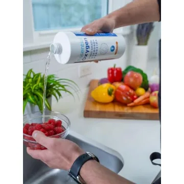 Essential Oxygen Food Grade Hydrogen Peroxide Natural Cleaner 32 Fl Oz