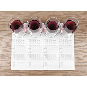 Wine Folly - Wine Tasting Notes Placemats Print 20-Pack (12" x 16")