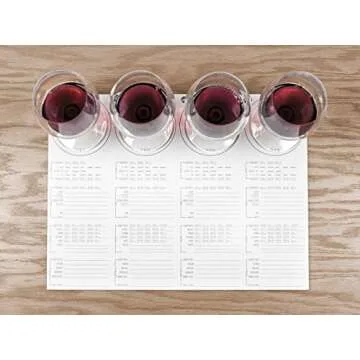Wine Folly - Wine Tasting Notes Placemats Print 20-Pack (12" x 16")