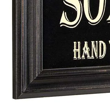 Vintage Bath Advertising Wall Art for Bathroom Decor