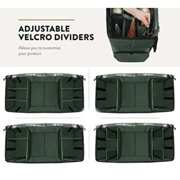 Sturdy 2-in-1 Christmas Ornament Storage Box for Decor