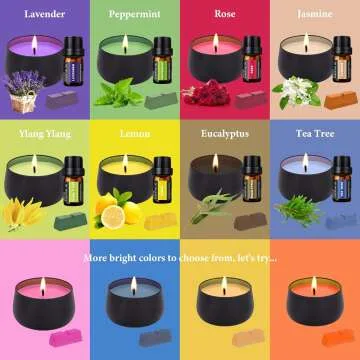 Candle Making Kit with Hot Plate, DIY Soy Supplies