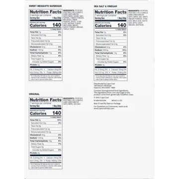 Cape Cod Kettle Cooked Potato Chips Variety Pack 20 Bags