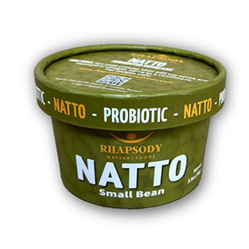 Rhapsody Organic Small Bean Natto - Delicious Superfood in Vermont
