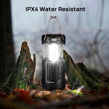 Consciot LED Camping Lanterns - 2 Pack USB Rechargeable