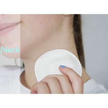 USA Based! (16 Pack) Bamboo Makeup Remover Pads, 2 Layers 3.15inch Reusable Bamboo Cotton Rounds with Laundry Bag, Washable Facial Cleansing Cloths for Eye Makeup Removal and Face Wipe