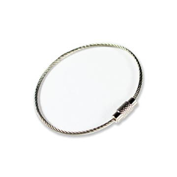 Versatile Stainless Steel Wire Keychains for All Occasions