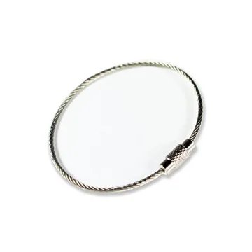 Versatile Stainless Steel Wire Keychains for All Occasions