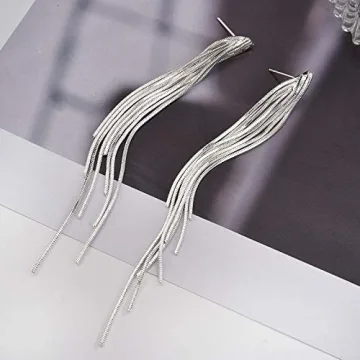 FUTIMELY Elegant Long Tassel Earrings for Women