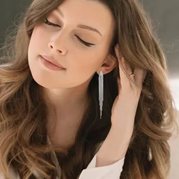 FUTIMELY Elegant Long Tassel Earrings for Women