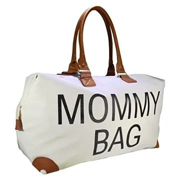 X-LARGE Capacity Diaper Bag Tote Set for Moms - Waterproof