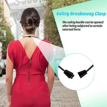 Stylish Retractable Lanyard for Badges and Keys