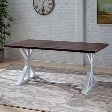 Noble House Cassia Acacia Wood Dining Table - Durable & Stylish