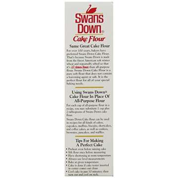 Swans Down Cake Flour for Perfect Baking - 32oz Box