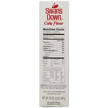 Swans Down Cake Flour for Perfect Baking - 32oz Box