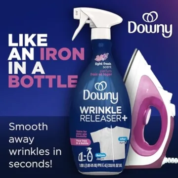 Downy Wrinkle Release Spray for Easy Wrinkle Removal and Odor Elimination