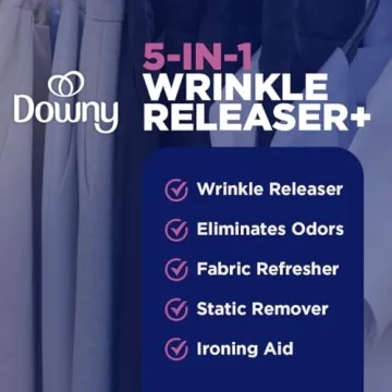 Downy Wrinkle Release Spray for Easy Wrinkle Removal and Odor Elimination