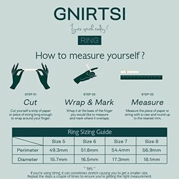 Stylish GNIRTSI Gold Hammered Ring for Women