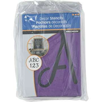 Versatile Hillman Decorative Stencils for DIY Projects