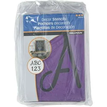 Versatile Hillman Decorative Stencils for DIY Projects