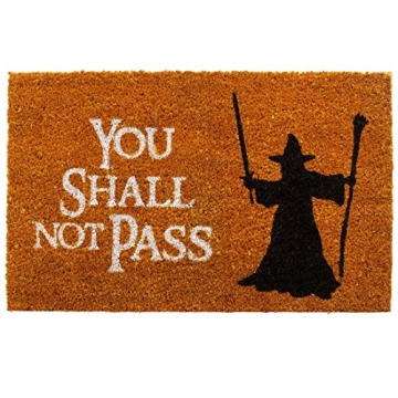 getDigital Doormat You Shall Not Pass | Durable Entry Mat