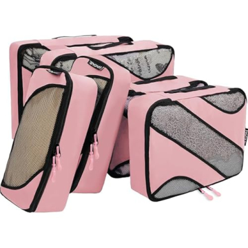 Bagail 6 Set Packing Cubes for Travel Organization
