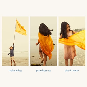 Sarah's Silks Gold Playsilk for Imaginative Play