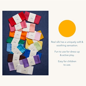 Sarah's Silks Gold Playsilk for Imaginative Play