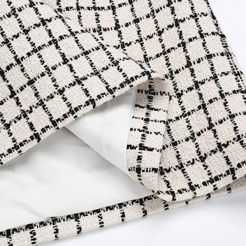 2023 High Waisted Mini Plaid Skirt for Women