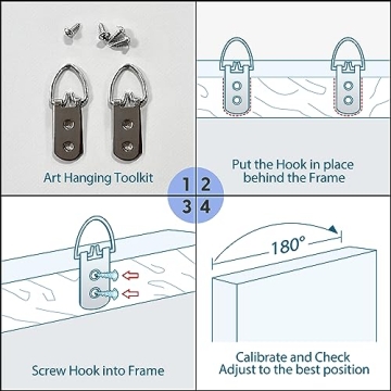 MUDECOR Premium Framed Wall Art Vintage Winter Storm Mountain Valley Nature Wilderness Illustrations Fine Art Decorative Landscape for Living Room, Bedroom, Office - 26"x36" Natural