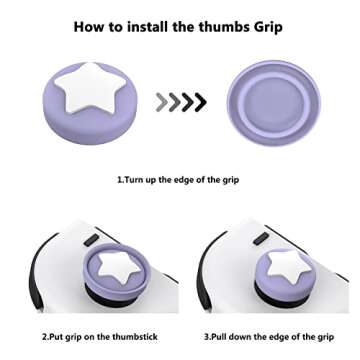 eXtremeRate PlayVital Brown Bear & Koala Cute Switch Thumb Grip Caps