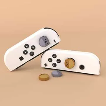 Cute Brown Bear Koala Switch Thumb Grip Caps - eXtremeRate