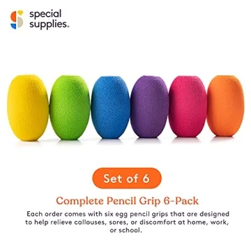 Special Supplies Ergonomic Pencil Grip Set for Kids and Adults