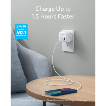 Anker 321 USB C Outlet Extender: Power Multiple Devices