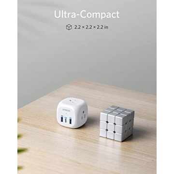 Anker 321 USB C Outlet Extender: Power Multiple Devices