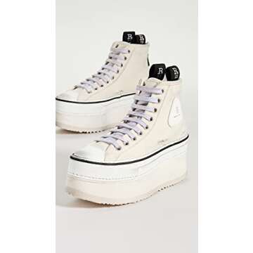 R13 Women's Platform High Top Sneakers