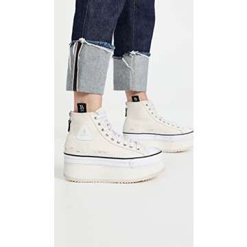 R13 Women's Platform High Top Sneakers