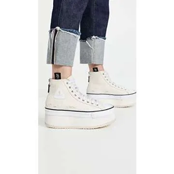 R13 Women's Platform High Top Sneakers