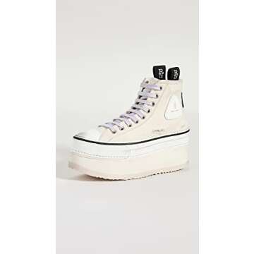 R13 Women's Platform High Top Sneakers