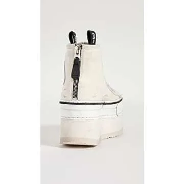 R13 Women's Platform High Top Sneakers