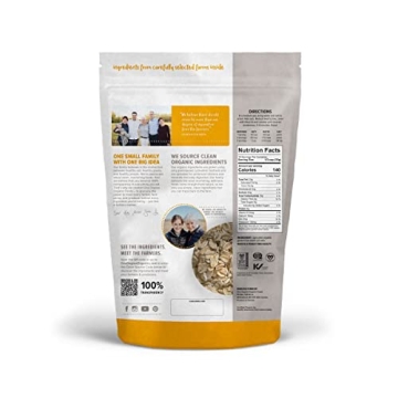 Organic Sprouted Rolled Oats Non-GMO Gluten Free 4 Pack