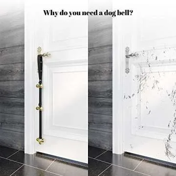 Adjustable Dog Doorbells for Easy Potty Training