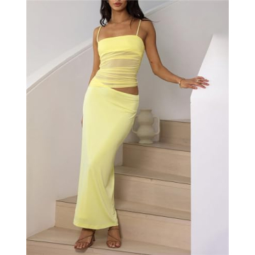 Stylish Two Piece Skirt Set for Women - Perfect for Summer