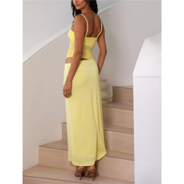 Stylish Two Piece Skirt Set for Women - Perfect for Summer